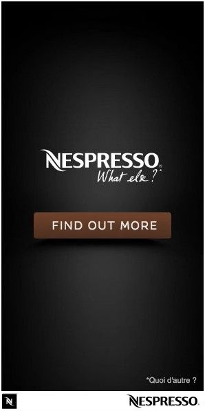 Nespresso. What else? Find out more