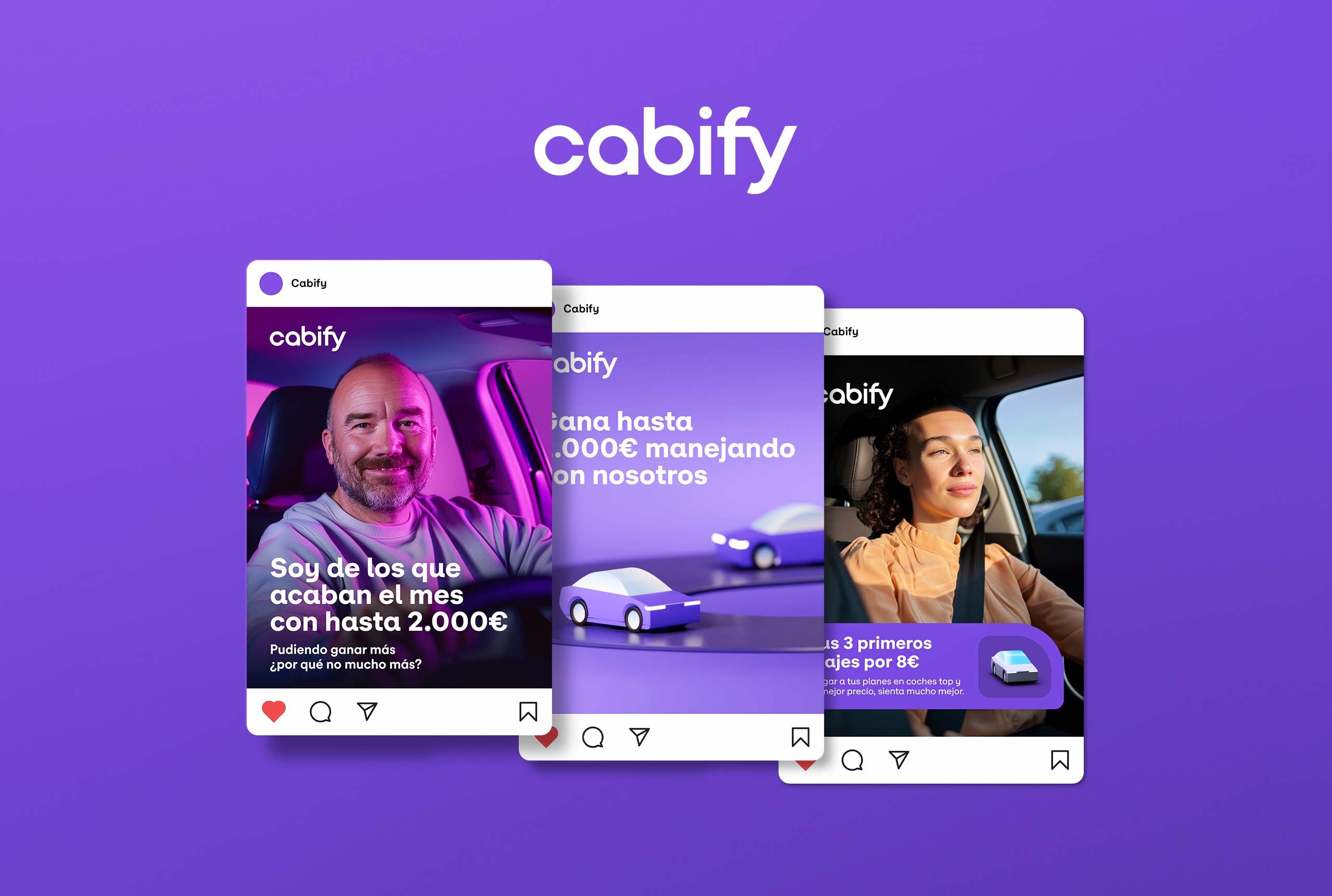 Cover of the project Cabify Social Media